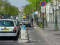 Bicyclist passes on right