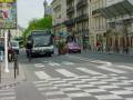 Bike and bus share the lane